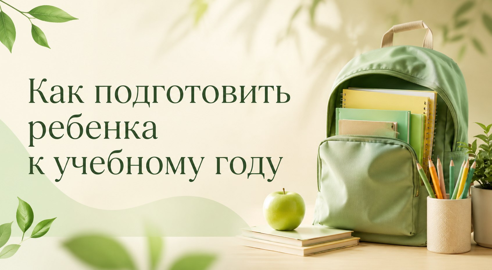 КАК ПОДГОТОВИТЬ РЕБЕНКА К УЧЕБНОМУ ГОДУ? КАК ПОДГОТОВИТЬ РЕБЕНКА К УЧЕБНОМУ ГОДУ?