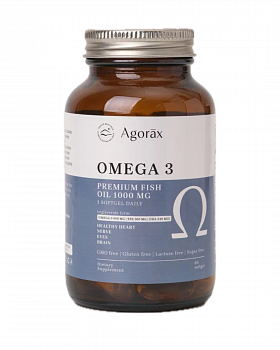 Омега 3 (Omega-3), Агоракс (Agorax), 60 капсул марк
